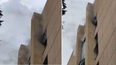 نمس اسپتال کے ایمرجنسی وارڈ میں لگی آگ، مریضوں میں خوف وہراس