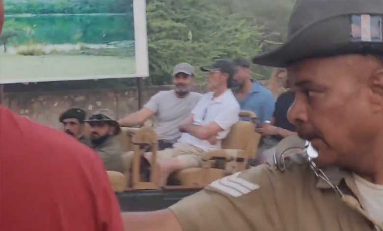 Rahul Gandhi Ranthambore visit: راہول گاندھی کا دورہ رنتھمبور۔ مشہور شیرنی اور بچوں کا نظارہ
