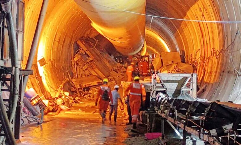 SLBC Tunnel، ایس ایل بی سی ٹنل میں بچاو کام تیزی سے جاری