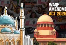 Waqf Amendment Act challenge، سپریم کورٹ نے وقف ترمیمی ایکٹ چیلنج پر عبوری حکم پاس کرنے کی تجویز پیش کی
