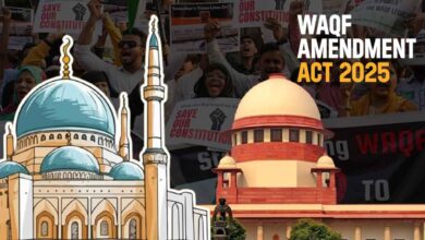 Waqf Amendment Act challenge، سپریم کورٹ نے وقف ترمیمی ایکٹ چیلنج پر عبوری حکم پاس کرنے کی تجویز پیش کی