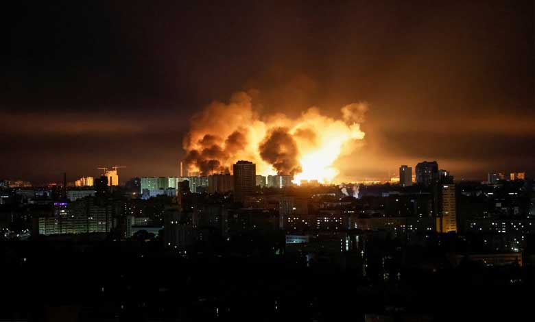 یوکرین پر سب سے بڑا ڈرون حملہ