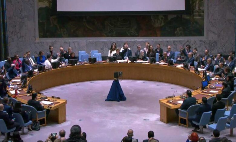 امریکہ نے فلسطینیوں کی امداد اور جنگ بندی سے متعلق قرارداد مسترد کر دی