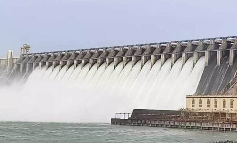 تلنگانہ: ناگرجنا ساگر میں ریڈیل کرسٹ گیٹس کی مرمت کا کام تیز رفتاری سے جاری