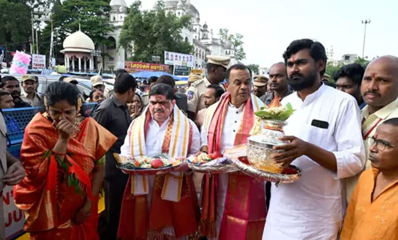 پرانے شہر حیدرآباد اور دیگر علاقوں میں بونال فیسٹول کی تقاریب ہوئیں