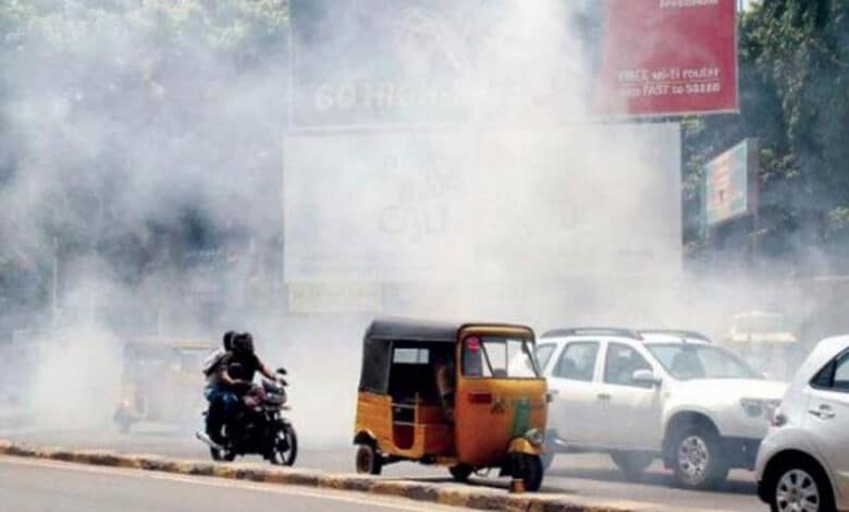 تلنگانہ میں فضائی آلودگی میں اضافہ