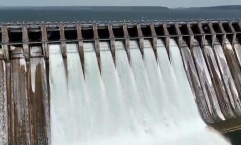 ناگر جنا ساگر آبی ذخائر لبریز ہو نے کے قریب، زیریں علاقوں کے رہائشیوں سے جو کس رہنے کی اپیل