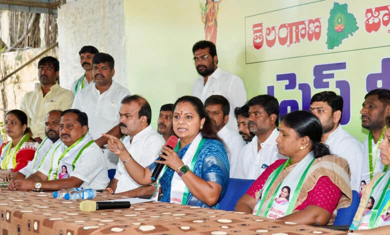 پسماندہ طبقات کو سیاسی بااختیار بنانے کیلئے 42 فیصد تحفظات ضروری: کویتا