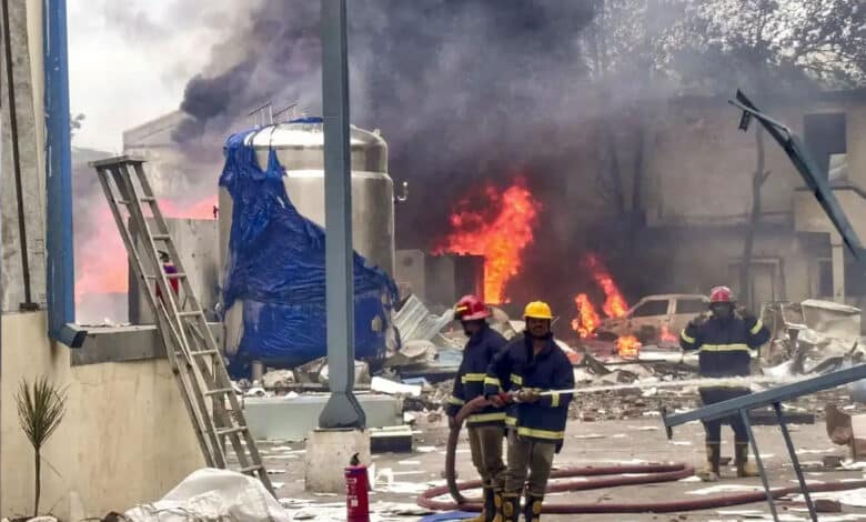 تلنگانہ: کیمیکل فیکٹری میں دھماکہ کے بعد لاشوں کی شناخت میں دشواری