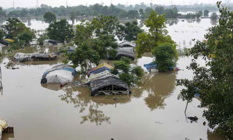 تلنگانہ: بارش سے آصف آباد ضلع کے دِمڈا گاؤں کا رابطہ باقی علاقوں سے ٹوٹ گیا