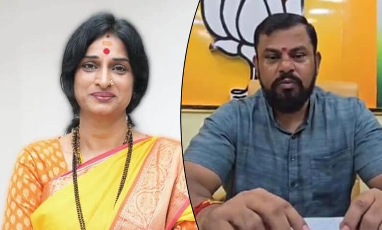 تلنگانہ: گوشہ محل حلقہ میں راجہ سنگھ کی جگہ مجھے لانے پارٹی کا غور:بی جے پی لیڈرمادھوی لتا