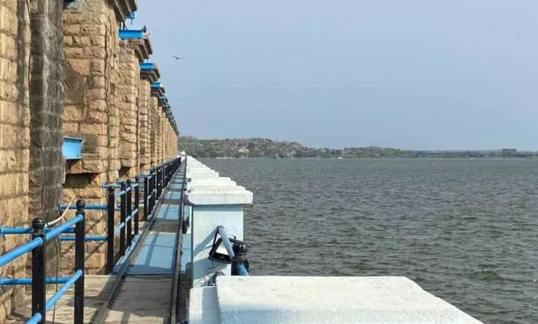 حیدرآباد عثمان ساگر اور حمایت ساگر کی سطح میں اضافہ