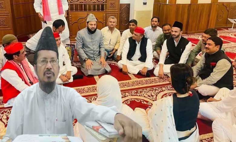 ’مسجد عبادت کی جگہ، سیاست کا اڈہ نہیں‘ مولانا رضوی کی ڈمپل یادو پر سخت تنقید