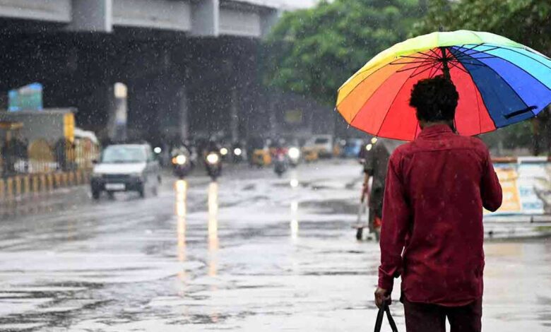 حیدرآباد اور اس کے اطراف کے اضلاع میں مانسون نے دوبارہ دستک دی