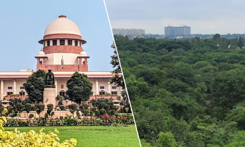 کانچہ گچی باؤلی جنگل نہیں بلکہ کھلی اراضی ہے: سپریم کورٹ میں تلنگانہ حکومت کی وضاحت