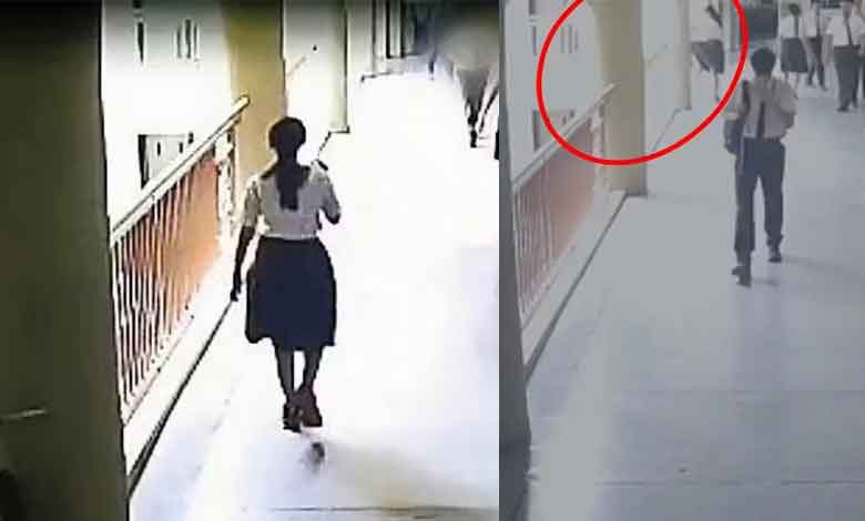 10ویں جماعت کی طالبہ نے اسکول کی چوتھی منزل سے چھلانگ لگادی، وائرل ویڈیو