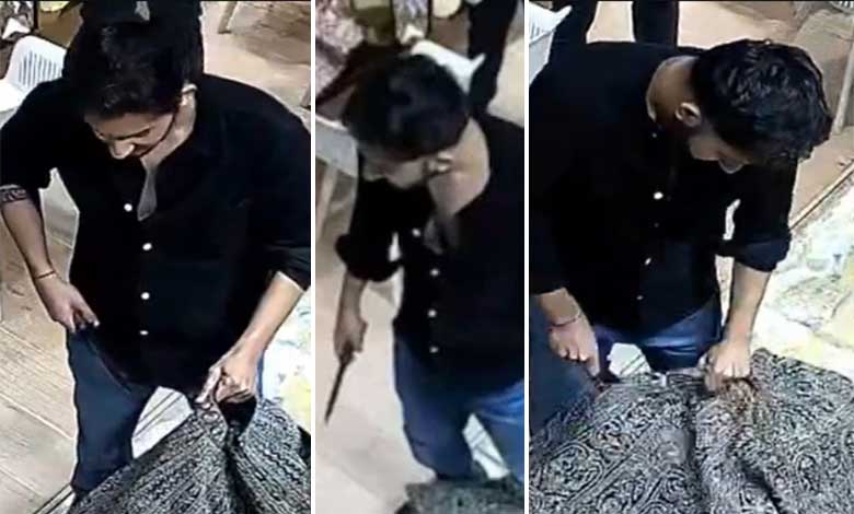 لہنگا پسند نہ آنے پر دُولہے کا ہنگامہ، چاقو سے کپڑا پھاڑ ڈالا، ویڈیو وائرل