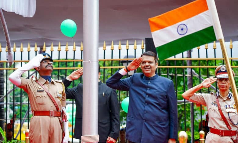 مہاراشٹر میں یومِ آزادی کی تقریبات جوش و خروش سے منائی گئیں