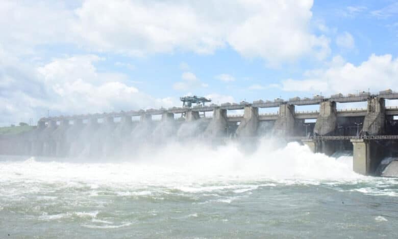 سنگور ڈیم کے دو دروازے کھول کر پانی چھوڑاگیا