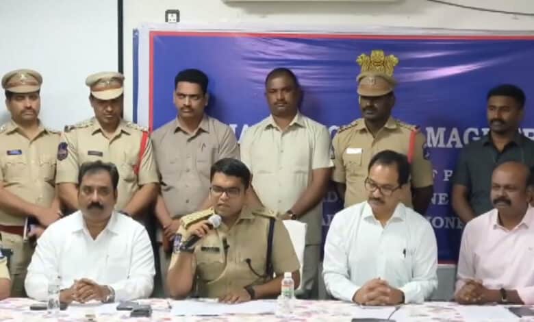 حیدرآباد: چندا نگر کے خزانہ جیولری ڈکیتی کیس۔ملزمین گرفتار