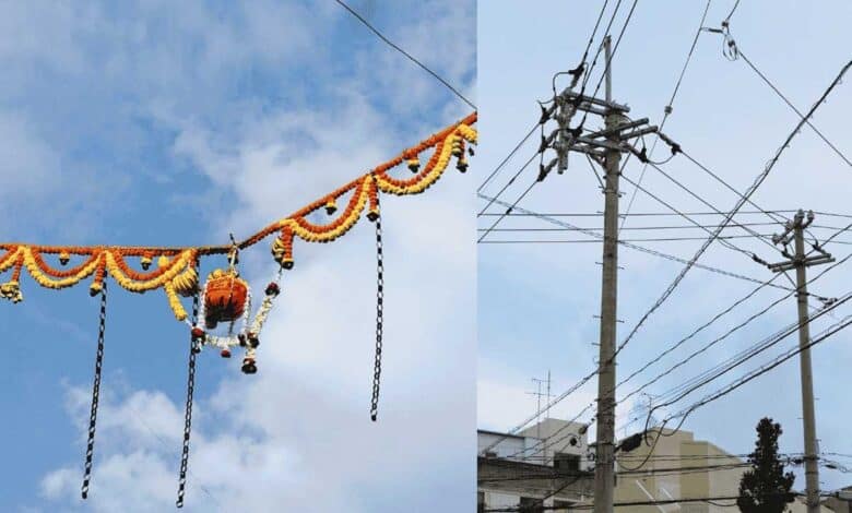 حیدرآباد: جنم اشٹمی جلوس کے دوران رَتھ بجلی کی ہائی ٹینشن لائن سے ٹکرا گیا۔ پانچ افراد موقع پر ہی ہلاک۔ چار زخمی