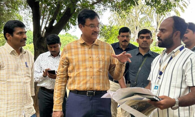 حیدرآباد کے امیر پیٹ میٹرو اسٹیشن میں پانی جمع ہونے کے مسئلہ کوحل کرنے حیدرا کے اقدامات