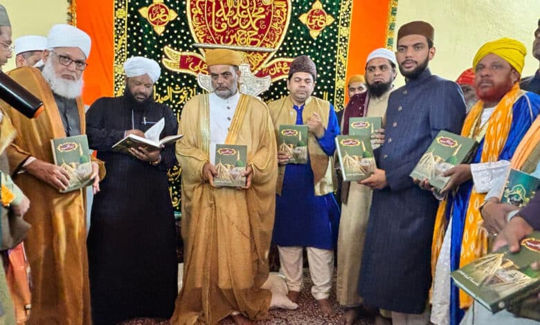 ’’سُرورُ القَلب‘‘ کی رسمِ اجراء درگاہ قاضی پیٹ میں انجام