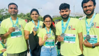 حیدرآباد میراتھن کا آغاز