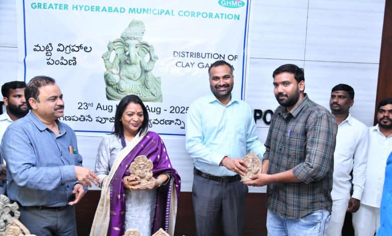 گنیش چتورتھی کے موقع پر شاندار تقاریب منعقد کرنے کے اقدامات:میئر حیدرآباد
