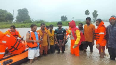 تلنگانہ کے کاماریڈی میں بارش کی تباہی