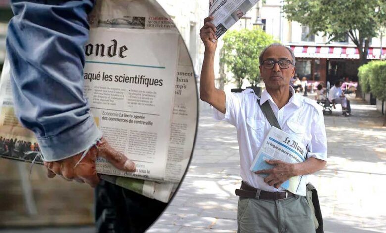 پیرس کے آخری اخبار فروش علی اکبر کیلئے فرانس کا اعلیٰ ترین اعزاز