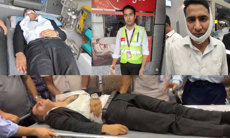 سرینگر ایرپورٹ پر فوجی عہدیدار کا اسپائس جیٹ عملے پر حملہ‘ 4 ملازمین زخمی