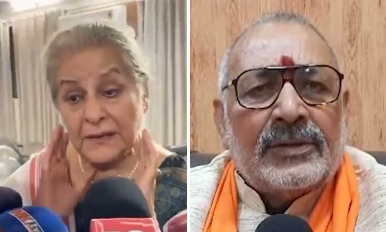 بنگلہ دیشی دراندازوں کے دفاع پر تنازعہ، سیدہ سیدین حمید کے بیان پر گری راج سنگھ اور اُدت راج کی سخت تنقید