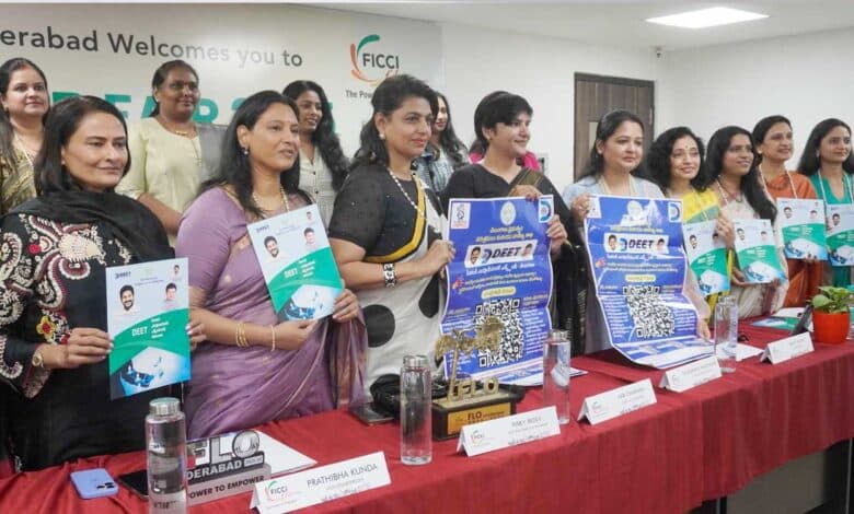 FLO کا پہلا نیشنل جاب فیئر حیدرآباد میں کامیابی کے ساتھ مکمل، 35 کمپنیاں اور 1200 سے زائد امیدواروں کی شرکت