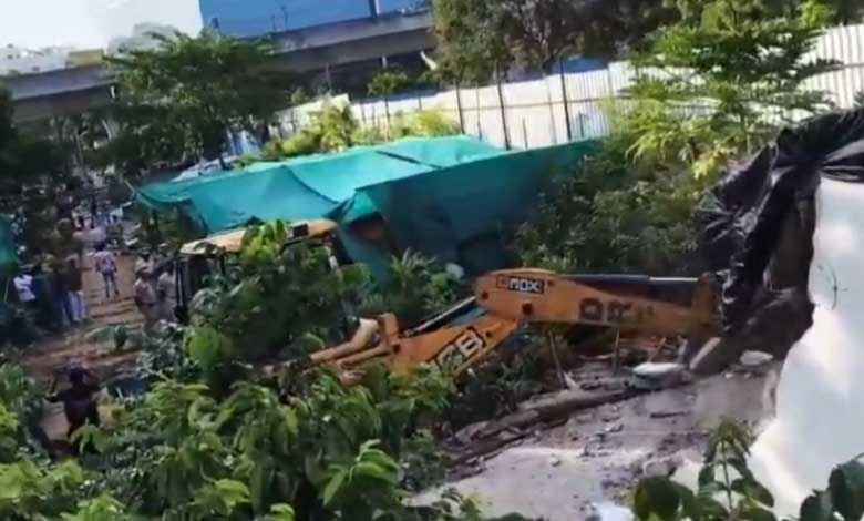 جوبلی ہلز میں HYDRAA کی بڑی کارروائی (ویڈیو)