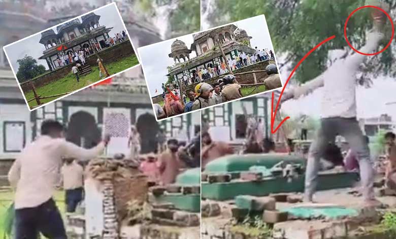 مذہبی مقام پر دعویٰ، فتح پور میں ہندو۔مسلم ٹکراؤ (ویڈیو)