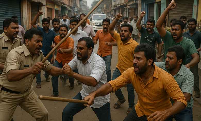 مدرسہ اسکول کمیٹیوں کیلئے نامزدگی کے وقت جھڑپیں