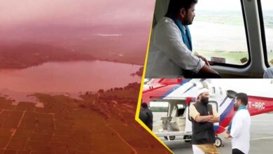 ریونت ریڈی کا سیلاب متاثرہ علاقوں کا فضائی سروے