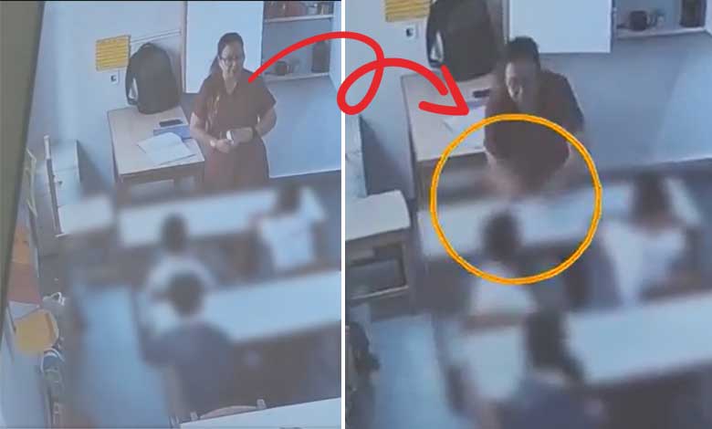 اسکول میں معصوم پر ظلم۔ ٹیچر نے آنکھ میں پنسل چبھوئی، منہ پر پلاسٹر لگا دیا (ویڈیو دیکھیں)