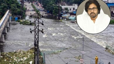 حیدرآباد اور تلنگانہ میں شدیدبارش۔متاثرہ خاندانوں کی مددکرنے عوام سے پون کلیان کی خواہش