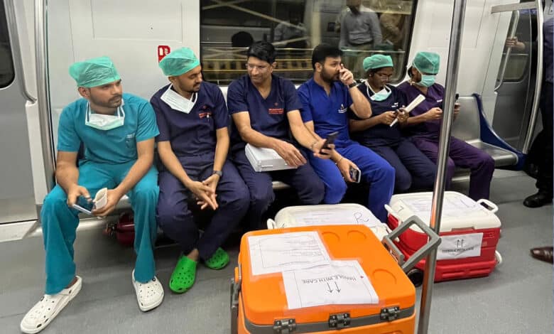 حیدرآباد میٹرو ریل نے ایک مشکل صورتحال میں قیمتی جان بچانے میں اہم کردار ادا کیا