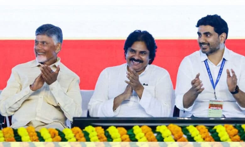 پون کلیان کی سالگرہ، چندرابابو اور لوکیش کی مبارکباد