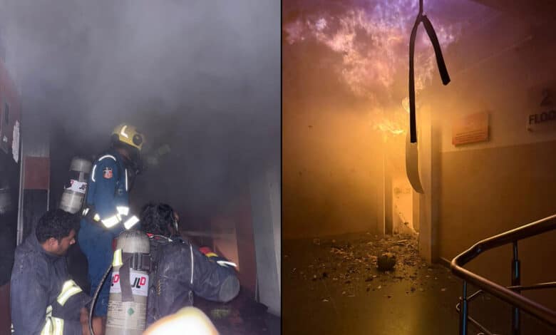 حیدرآباد: سافٹ ویرکمپنی میں آگ لگ گئی