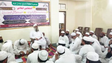 جمعیت علماء عادل آباد کا انتخابی اجلاس، حافظ محمد ابوبکر دوبارہ صدر منتخب