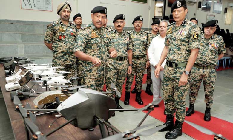 بی ایس ایف کے ڈرون وار فیر اسکول کا افتتاح