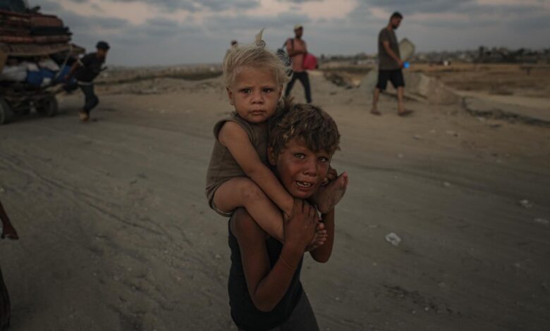 اسرائیلی حملوں میں ایک دن میں 87فلسطینی جاں بحق