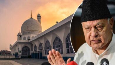Installing a plaque in Hazratbal was unnecessary: ​​Farooq Abdullah