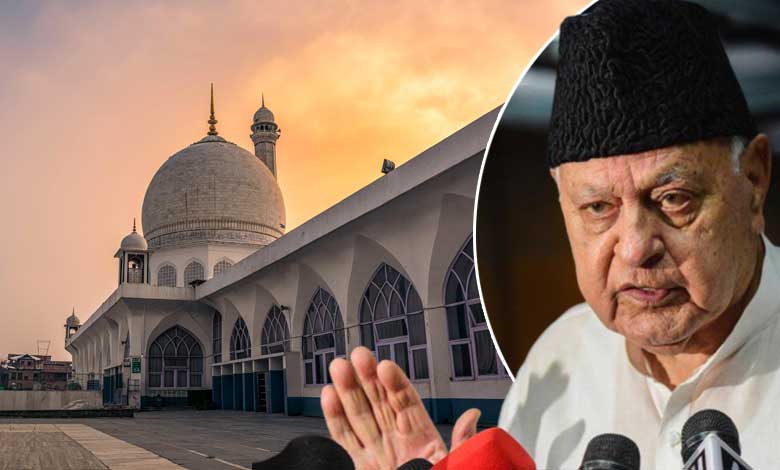 Installing a plaque in Hazratbal was unnecessary: ​​Farooq Abdullah