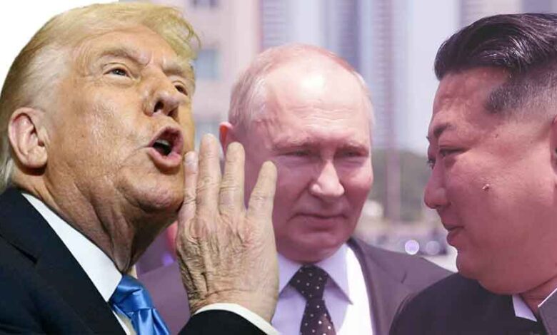 پوٹین اور کم جونگ کو میری نیک خواہشات پہنچائیں، ٹرمپ کا چینی صدر کو طنزیہ پیام