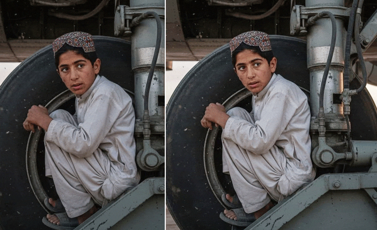 افغانی بچہ جہاز کے لینڈنگ گیئر میں چھپ کر دہلی پہنچ گیا، حیران کن واقعہ